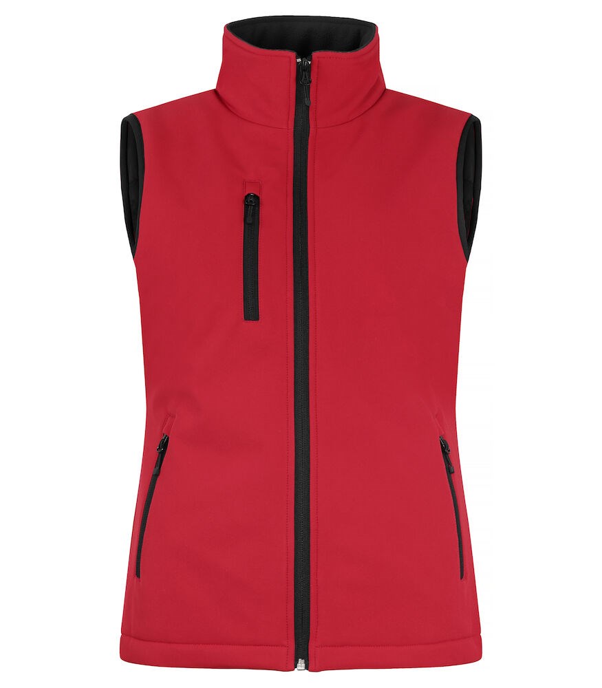 Clique - Padded Softshell Vest Women Rood S