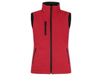 Clique - Padded Softshell Vest Women Rood XXL