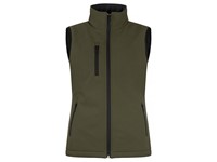 Clique - Padded Softshell Vest Women Mistgroen XS