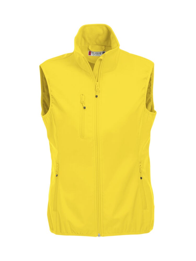 Clique - Basic Softshell Vest Ladies Lemon M