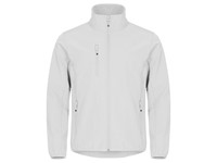 Clique - Classic Softshell Jacket Wit 4XL