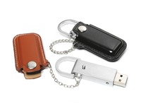 Leather Holster USB FlashDrive Zwart