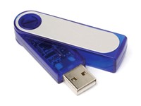 Twister 3 USB  FlashDrive Blauw