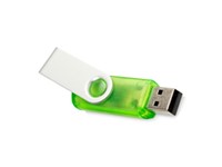 Twister Translucent USB FlashDrive Groen