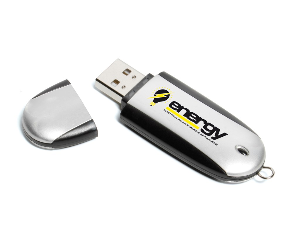 Aluminium USB FlashDrive Express Zwart