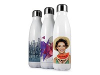 Photo Thermal Bottle - Zilver