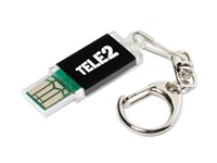 Micro Slider USB FlashDrive Rood