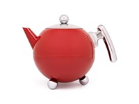 Theepot Duet® Bella Ronde 1,2L, Carmine Red