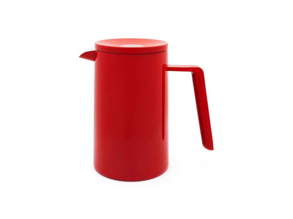 Koffiemaker San Marco 1,0L, dubbelwandig, rood