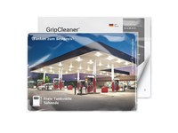 GripCleaner® 4-in-1 muispad 21 x 15 cm met standaard inlegkaart, all-inclusive pakket