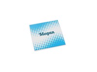 Badge Megan Vierkant, 40 mm, Naald, Bedrukking in full color