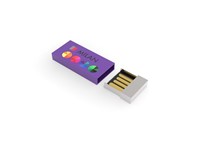 USB Stick Milan Purple, 4 GB Basic