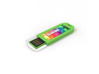 USB Stick Spectra V2 Green, 4 GB Premium