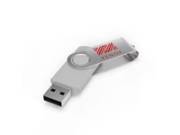 USB Stick Twister White, 64 GB Premium