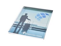 Desk-Mate® A5 wire-o notitieboek met PP-omslag