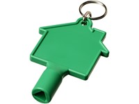 Maximilian huisvormige nuts-sleutel met sleutelhanger