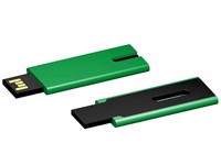 USB stick Skim 2.0 groen-zwart 8GB