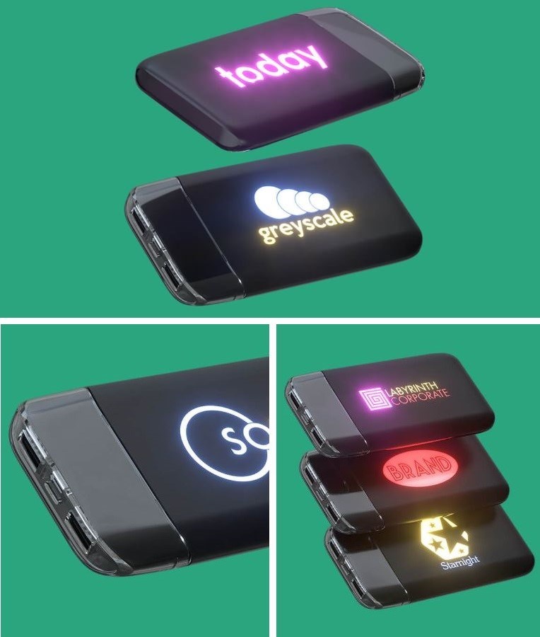 Powerbank Shake Led multi 4000 mAh