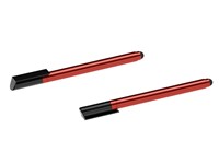 Touch pen stylus met USB stick aluminium rood-4GB