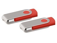 USB stick Twister 2.0 rood 8Gb