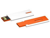 USB stick Skim 2.0 wit-oranje 4GB