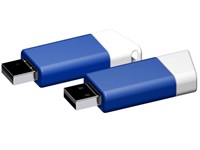 USB stick Flow 2.0 wit-blauw 8GB