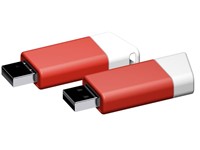USB stick Flow 2.0 wit-rood 32GB