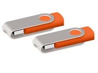 USB stick Twister 3.0 oranje 64Gb