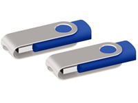 USB stick Twister 2.0 blauw 32Gb