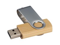 USB-stick Twist van hout, middel, 8GB8GB