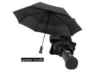 Opvouwbare paraplu met bluetooth speaker