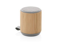 Bamboe en fabric 3W draadloze speaker