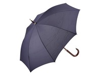 AC houten schacht gewone paraplu - nachtblauw/sterrenhemel