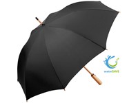 AC middelgrote bamboe paraplu ÖkoBrella - zwart wS