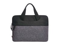 laptop bag ELEGANCE - black-grey sprinkle