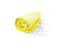 Hamam Sultan Towel - Yellow/White