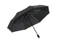 Zakparaplu FARE® Mini Style - zwart-geel
