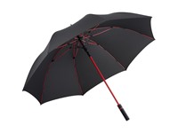 AC golfparaplu FARE®-Style - zwart-rood
