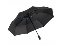 Zakparaplu FARE® AOC-Mini Style - zwart-euroblauw