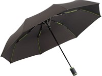 Zakparaplu FARE® AC-Mini Style - zwart-limoen