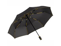 Zakparaplu FARE® AOC-Mini Style - zwart-geel