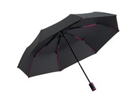 Zakparaplu FARE® Mini Style - zwart-magenta