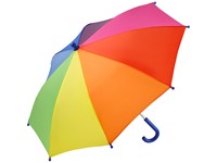 Normale paraplu FARE® 4Kids - regenboog