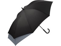 AC middelgrote paraplu FARE®-Stretch - zwart-grijs