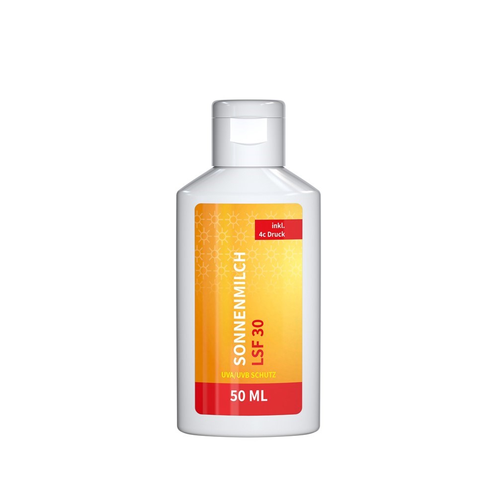Zonnemelk Gevoelige Huid LSF 30l, 50 ml, Body Label