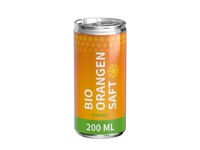 Bio Sinaasappelsap (voor export), 200 ml, Body Label