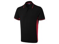 Uneek Two Tone Polo Shirt UC117