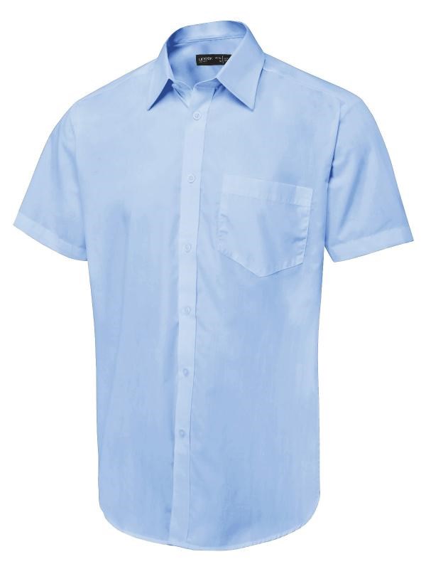Uneek Men's Short Sleeve Poplin Shirt UC714