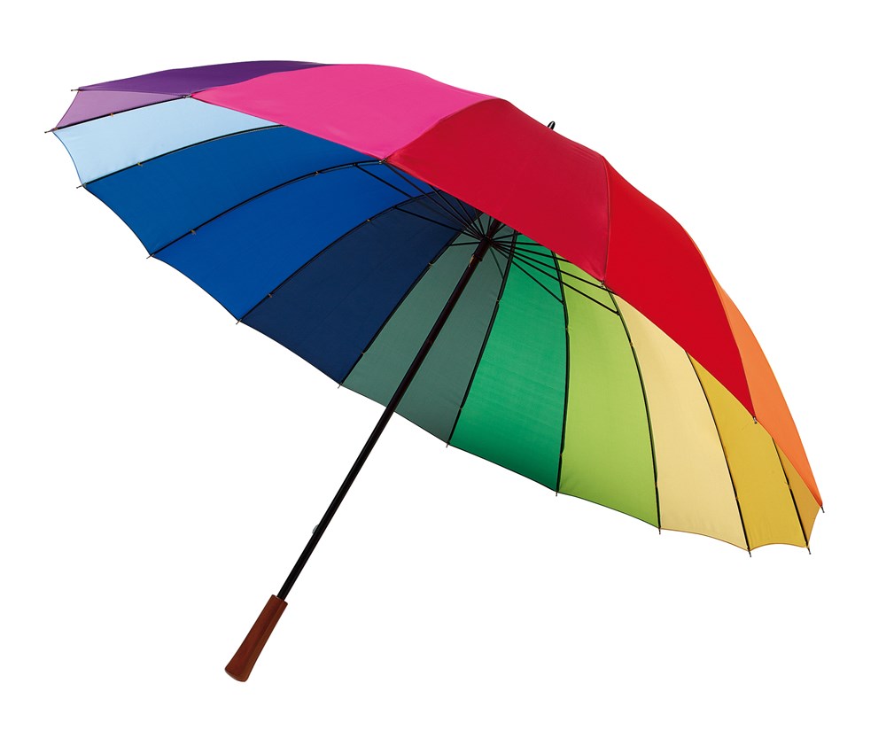 Golfparaplu in regenboogkleuren RAINBOW SKY