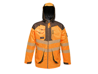 Regatta Hi-Vis TT Parka Jacket Orange/Grey XL